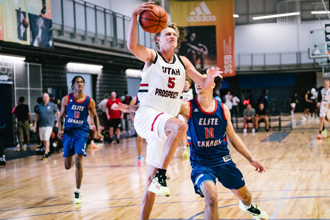 Collin Chandler was set to be BYU’s highest-ranked recruit in nearly a decade before flipping to Kentucky after the Wildcats hired Mark Pope. Adidas