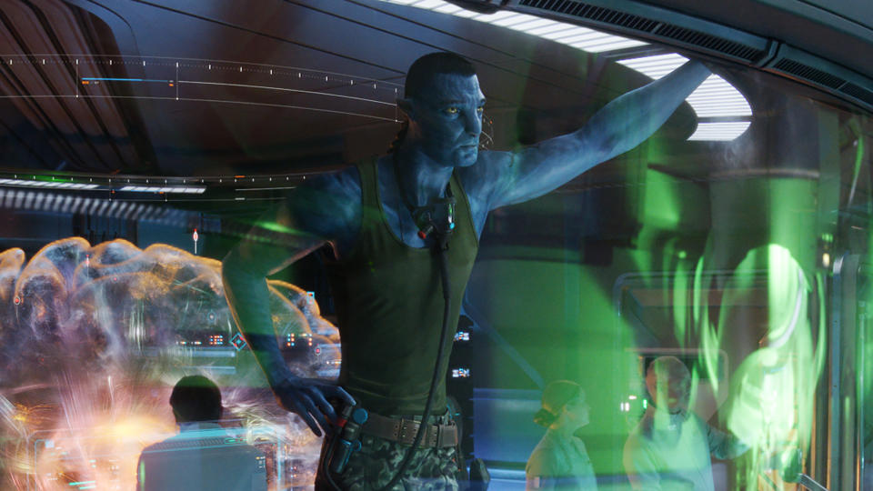 Stephen Lang returns, and this time has a Na'vi avatar of his own, in Avatar: The Way of Water. (20th Century Studios)