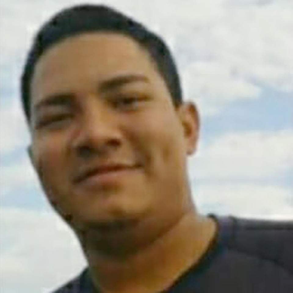 This undated photo provided by his mother, Juana Reyes, in April 2022 shows Jeffri Dávila-Reyes prior to his arrest in 2015. Seven years into his 10-year sentence, Dávila-Reyes’ conviction has been thrown out in a little-noticed ruling that threatens a key weapon in the United States’ war on drugs: A decades-old law that gives the U.S. broad authority to make arrests on the high seas anywhere in the world, even if the drugs aren’t bound for the U.S. (Family photo via AP)