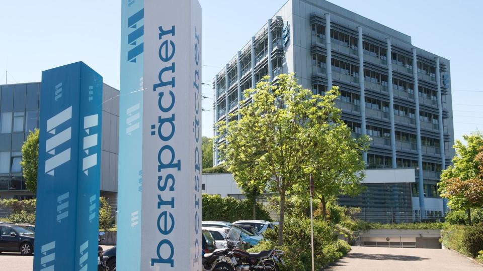 Der Firmensitz des Autozulieferer Eberspächer in Esslingen.