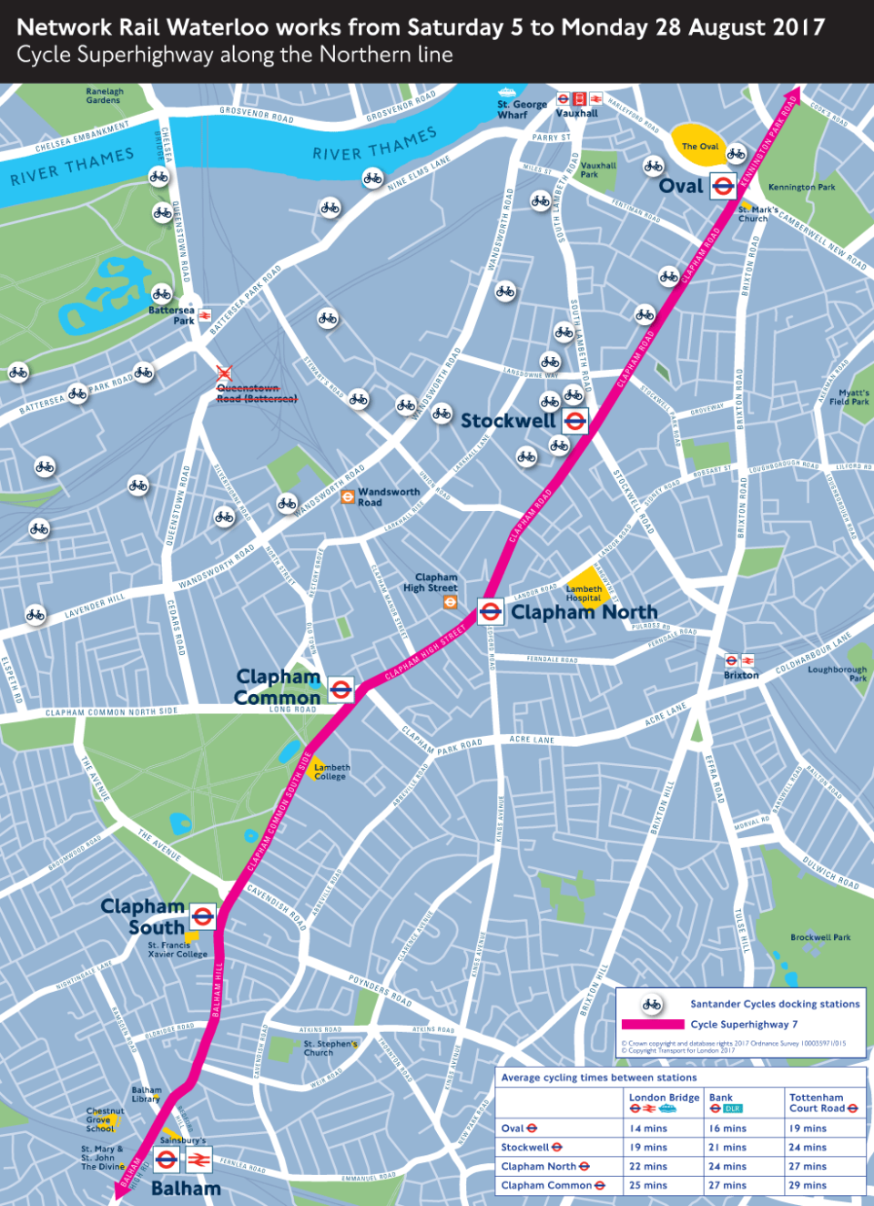 Ride: Londoners can use the Cycle Superhighways to travel into the City (Transport for London)