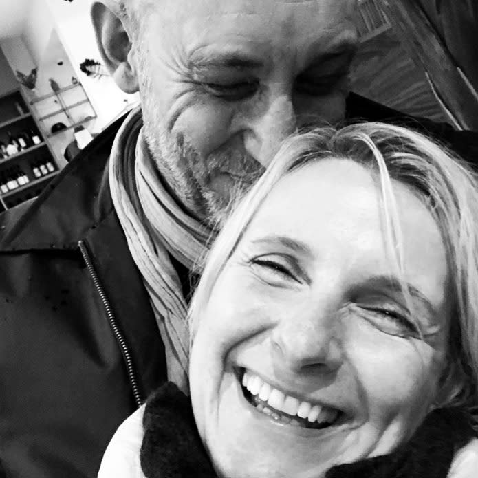 Elizabeth Gilbert with Simon MacArthur | Elizabeth Gilbert Instagram