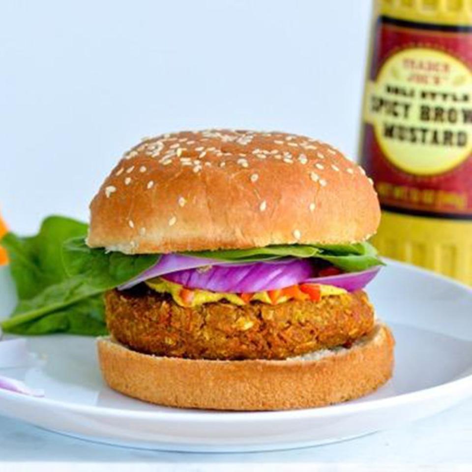 Vegan Tempeh Burger