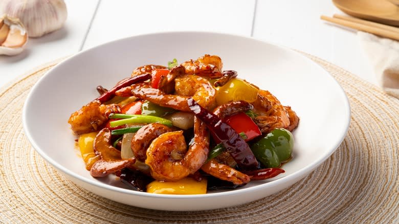 shrimp with sweet chili sauce