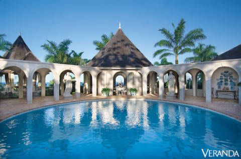 Jamaican Poolside Shelter