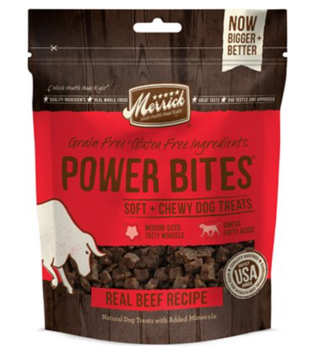 Merrick Power Bites Real Texas Beef, best dog training treats