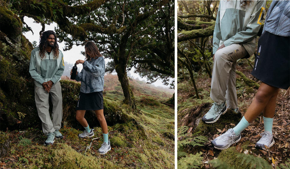 <p>The Adidas Terrex x National Geographic hiking collection, which is inspired by rainforest photographs, is available to purchase at adidas.com, on the Adidas app and in selected retail stores. See photos below.</p>