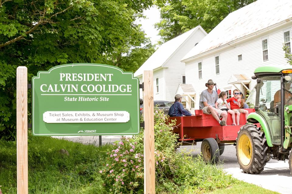 The President Calvin Coolidge State Historic Site in Plymouth Notch preserves the birthplace of the 30th president of the United States.