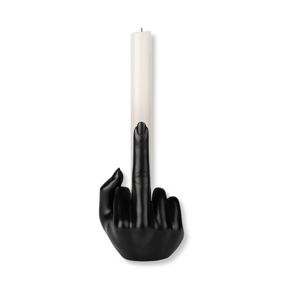 <p><a href="https://anissakermiche.com/products/french-for-goodnight-candlestick-black-matte" rel="nofollow noopener" target="_blank" data-ylk="slk:Shop Now;elm:context_link;itc:0;sec:content-canvas" class="link rapid-noclick-resp">Shop Now</a></p><p>2020 Candlestick </p><p>anissakermiche.com</p><p>$180.00</p><span class="copyright">Courtesy of Anissa Kermiche</span>