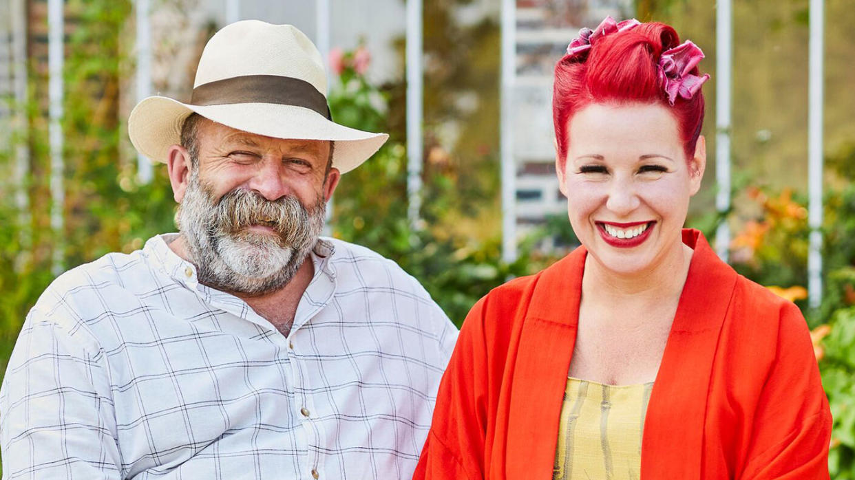 Dick and Angel Strawbridge host Escape to the Chateau. (Channel 4)