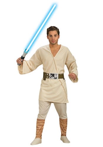 <p><a href="https://go.redirectingat.com?id=74968X1596630&url=https%3A%2F%2Fwww.halloweencostumes.com%2Fluke-skywalker-adult-costume.html%3Fmpid%3D9823%26gclid%3DCj0KCQjw-fmZBhDtARIsAH6H8qj8GI_YeXfxvoXpielbyEXyiDPHihlzE4x1vS1rBlcxs1dQgn9GAQ8aAm0vEALw_wcB&sref=https%3A%2F%2Fwww.seventeen.com%2Ffashion%2Fg28637369%2F80s-halloween-costume-ideas%2F" rel="nofollow noopener" target="_blank" data-ylk="slk:Shop Now;elm:context_link;itc:0;sec:content-canvas" class="link ">Shop Now</a></p><p>Luke Skywalker Adult Costume</p><p>$69.99</p><p>halloweencostumes.com</p>