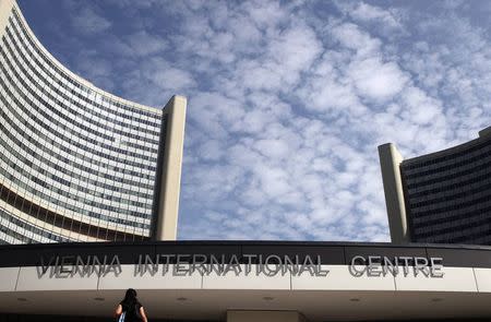 The Vienna International Centre, which houses the United Nations (U.N.) headquarters in the city and is a venue of the latest round of talks with Iran on its disputed nuclear programme, is pictured in Vienna July 2, 2014. REUTERS/Heinz-Peter Bader