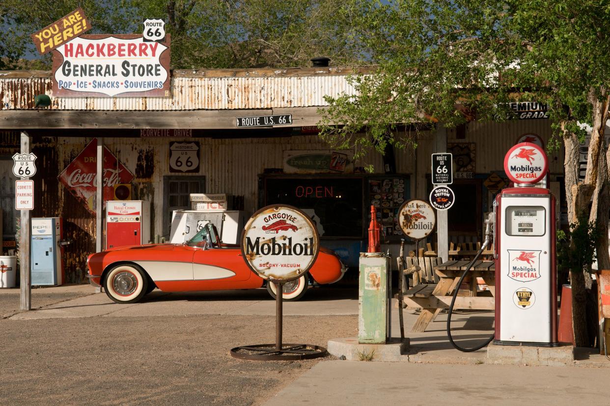 gas station on Route 66