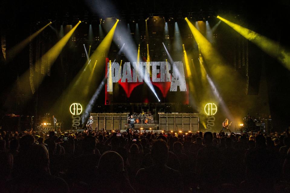 The stage at Pantera in Burgettstown, Pa.