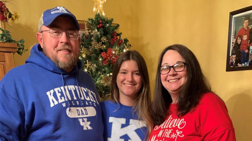 PHOTO: Jason and Marybeth Smith are pictured with their daughter, Raven Whitaker-Smith. (Courtesy Marybeth Smith)