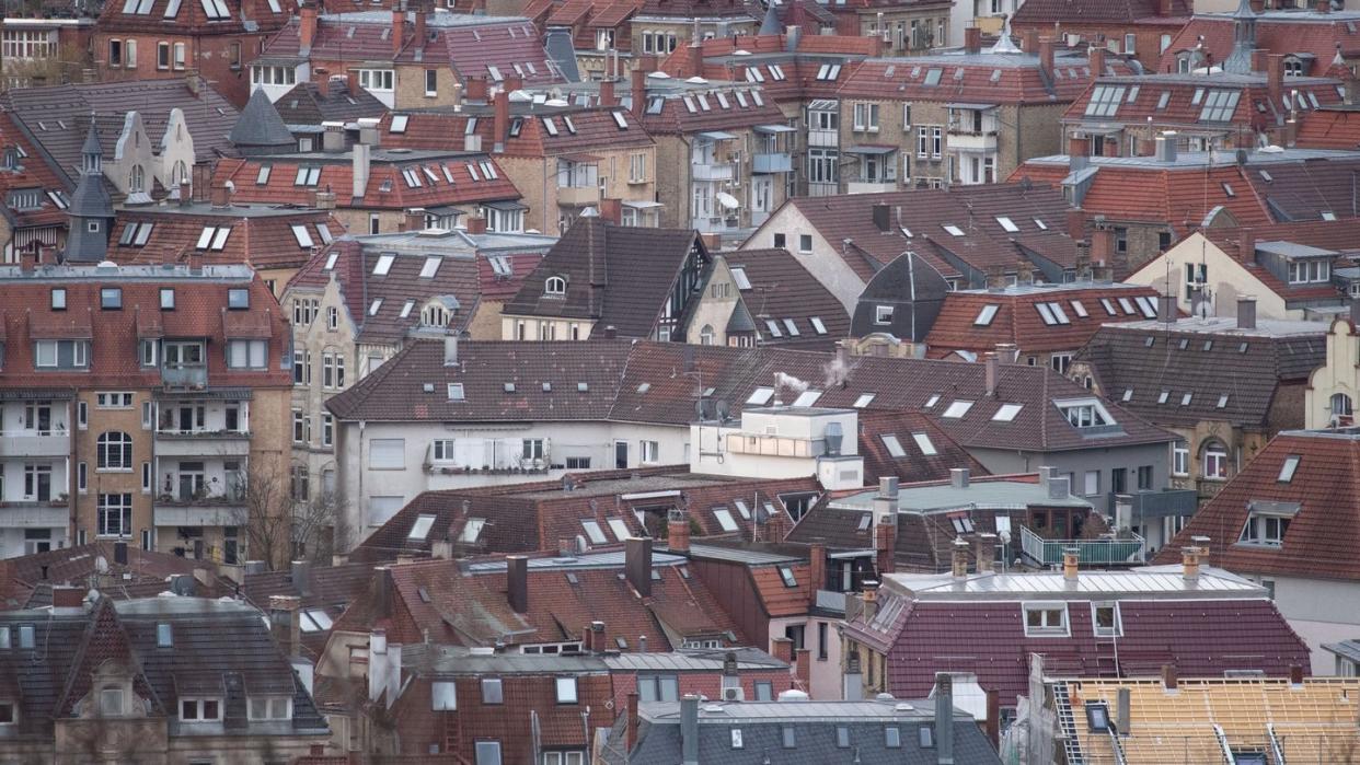 Blick auf die Stuttgarter Innenstadt: Für die Kommunen ist die Grundsteuer eine der wichtigsten Einnahmequellen. Im vergangenen Jahr kamen rund 14 Milliarden Euro zusammen.