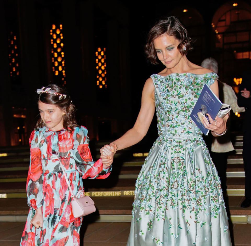 Cruise and Holmes after the ABT gala. (Photo: Gotham/GC Images)