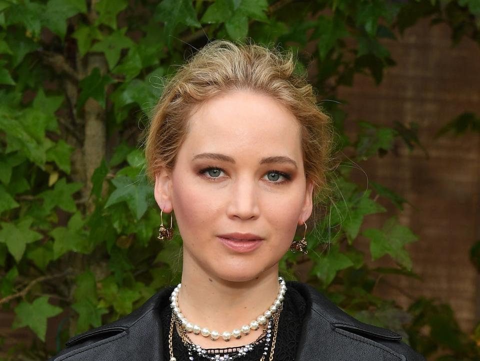 Jennifer Lawrence attends the Christian Dior Womenswear Spring/Summer 2020 show as part of Paris Fashion Week on 24 September 2019 in Paris, France (Pascal Le Segretain/Getty Images for Christian Dior)