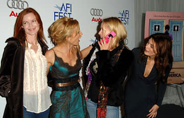 Marcia Cross , Felicity Huffman , Nicollette Sheridan and Teri Hatcher at the LA premiere of The Weinstein Company's Transamerica