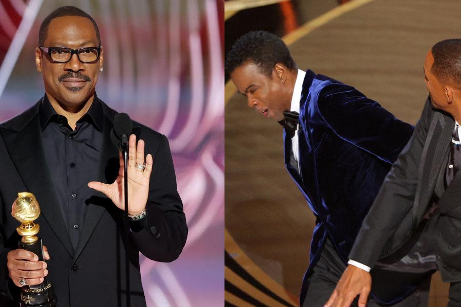 Globos de Oro 2023: Eddie Murphy bromeó sobre la cachetada de Will Smith a Chris Rock