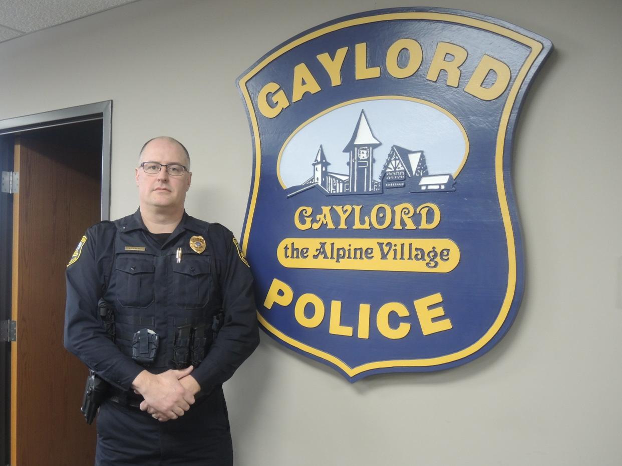 Gaylord Police Chief Frank Claeys believes that a mobile device alert system like the Code Red that was used to warn of the tornado on May 20 is more effective than a siren system which has limited hearing capability.