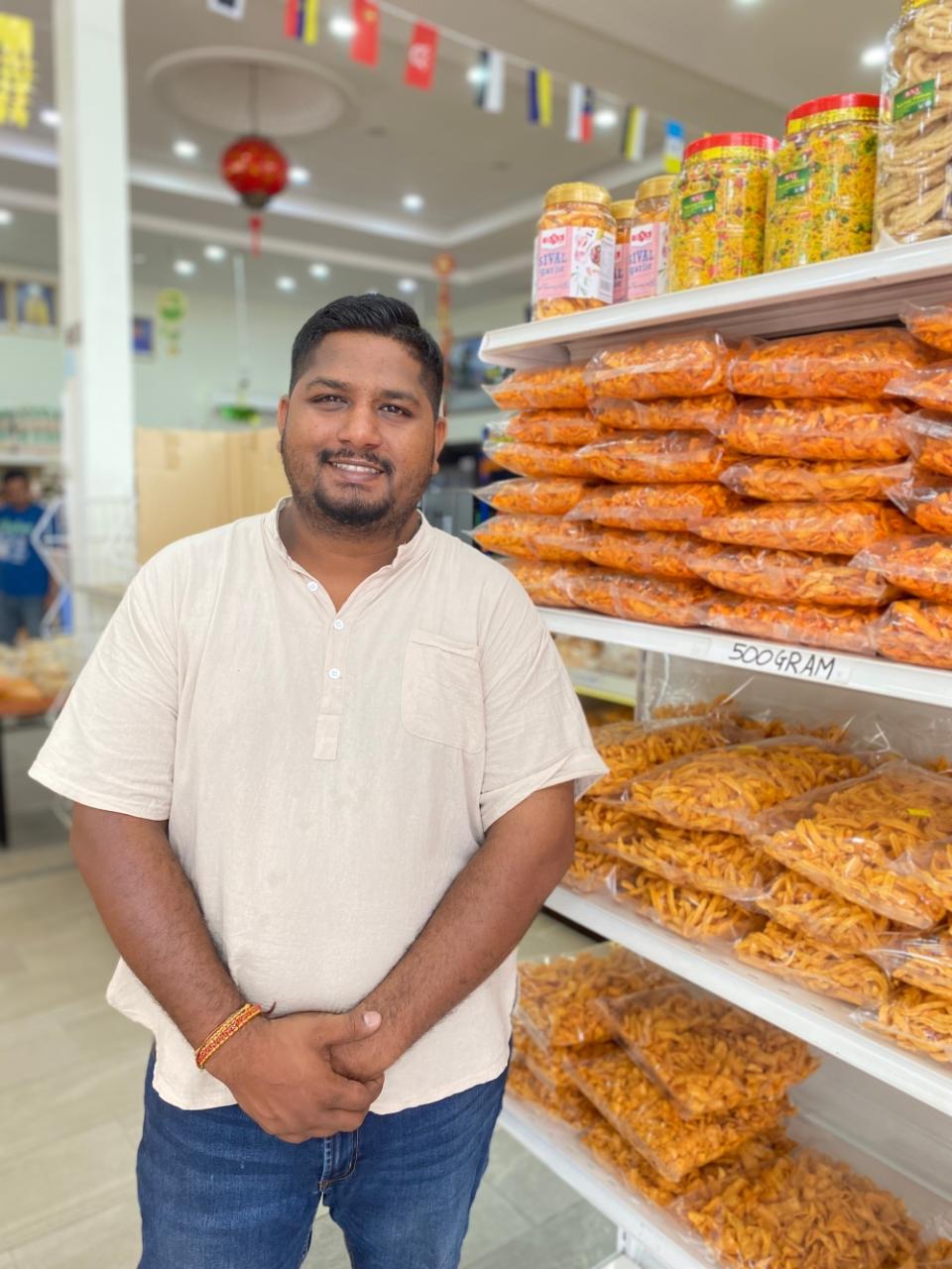 DNS Kacang Putih chief executive officer Nerumalkumar Sanggaralingam, 30, is a third-generation kacang putih trader. — Picture by Dhesegaan Bala Krishnan