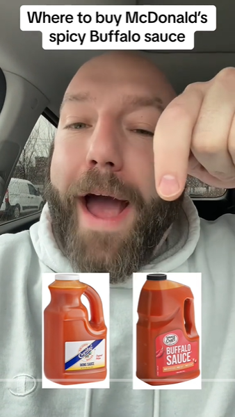 chefmikeharacz McDonald's buffalo sauce video