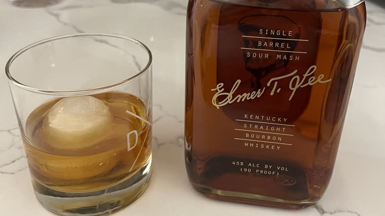 Elmer T. Lee Single Barrel Bottle