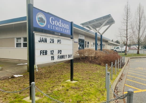 Godson Elementary School in Abbotsford, B.C., houses kindergarten to Grade 5 students.