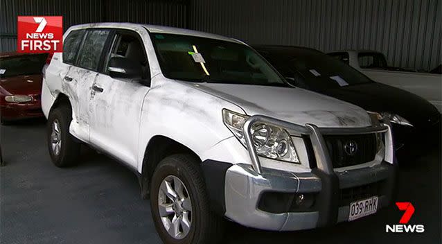 Police allege the five teenagers stole two cars from a home in Sunnybank Hills. Photo: 7 News