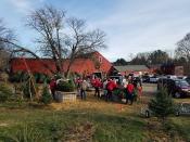 <p>If you want to put your tree up before Thanksgiving, you're in luck. The aptly named <a href="https://www.mistletoechristmastreefarm.com/" rel="nofollow noopener" target="_blank" data-ylk="slk:Mistletoe Christmas Tree Farm;elm:context_link;itc:0;sec:content-canvas" class="link ">Mistletoe Christmas Tree Farm</a> will open beginning the weekend before Turkey Day this year. The farm features trees up to 15 feet tall, and there's free hot cocoa, candy canes, and coloring books for the whole family!</p><p><a class="link " href="https://go.redirectingat.com?id=74968X1596630&url=https%3A%2F%2Fwww.tripadvisor.com%2FTourism-g41853-Stow_Massachusetts-Vacations.html&sref=https%3A%2F%2Fwww.countryliving.com%2Flife%2Fg24108155%2Fchristmas-tree-farms-near-me%2F" rel="nofollow noopener" target="_blank" data-ylk="slk:PLAN YOUR TRIP;elm:context_link;itc:0;sec:content-canvas">PLAN YOUR TRIP</a></p>