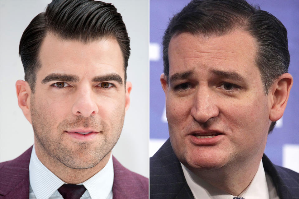 Zachary Quinto as Ted Cruz