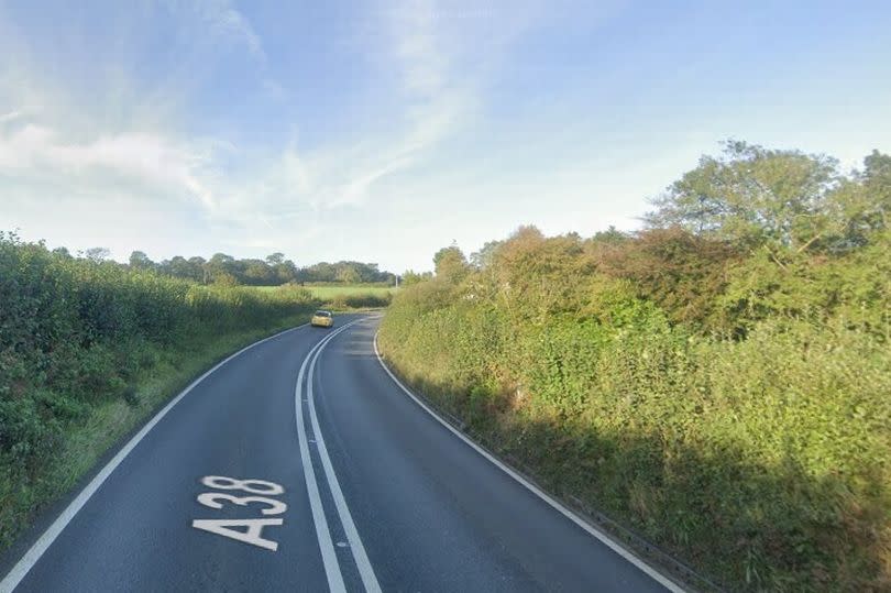 A38 at Glynn Valley