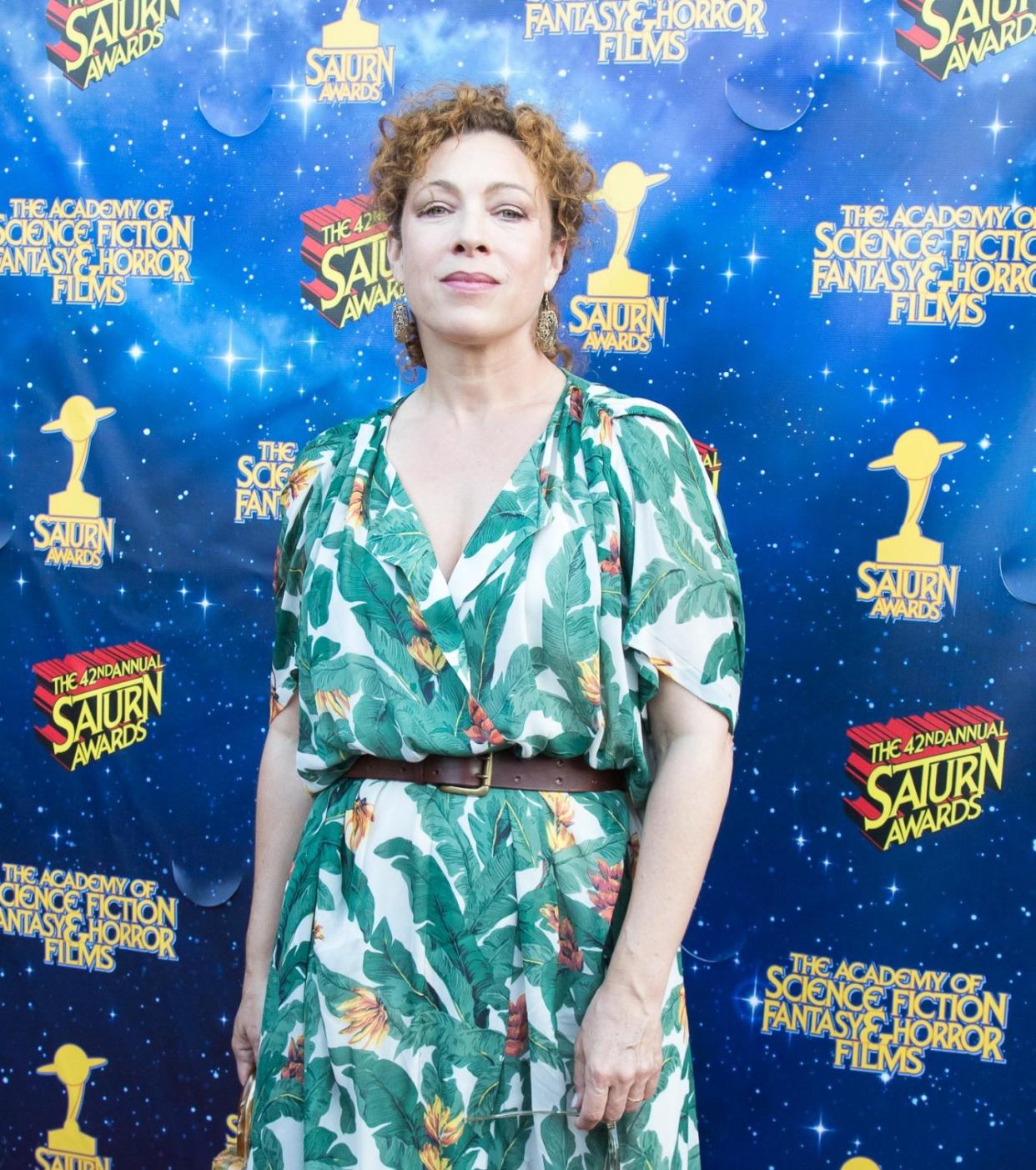 Alex Kingston at the Saturn Awards in Burbank, California