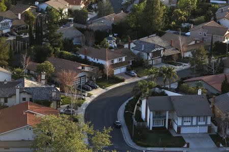 An overview of the Porter Ranch neighborhood in Los Angeles, California February 19, 2016. REUTERS/Mario Anzuoni