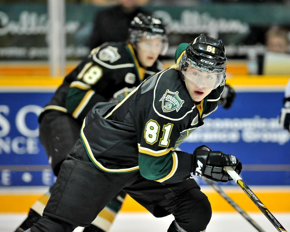 Remi Elie of the London Knights.