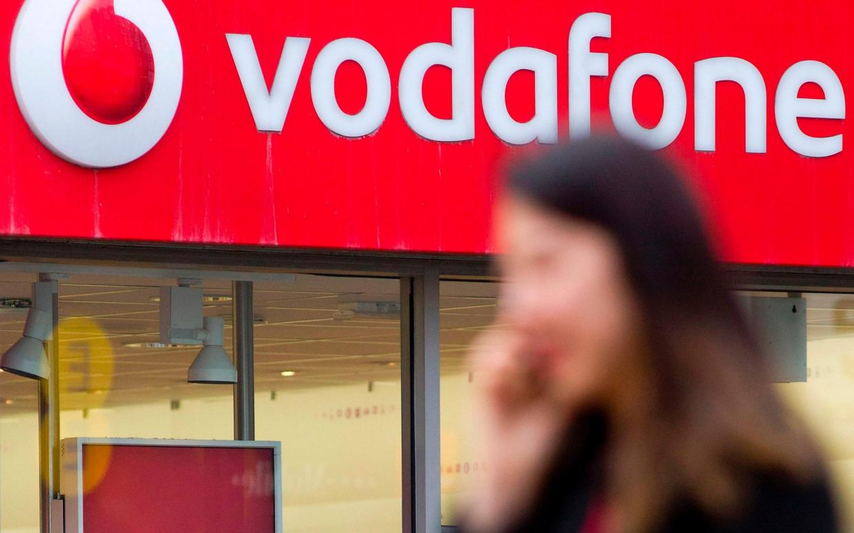 Vodafone has paused the installation of Huawei hardware in its core network. - AFP
