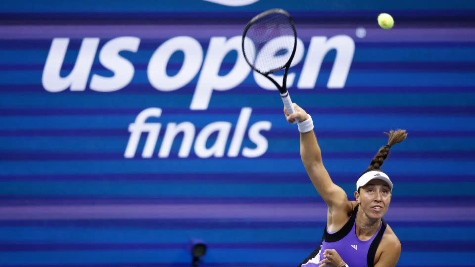 Jessica Pegula was competing in her first grand slam singles final. - Kena Betancur/AFP/Getty Images