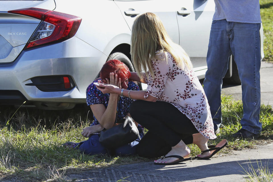 Impactantes imágenes del tiroteo en una escuela secundaria de Florida