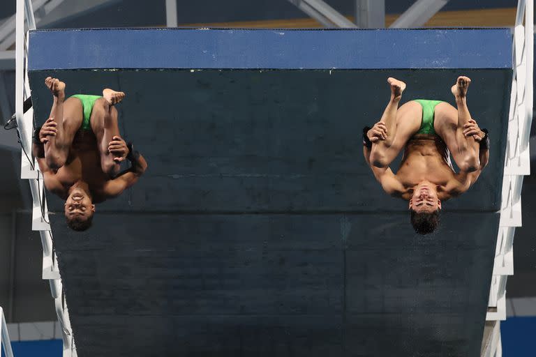 Las rutinas en clavados de Kevin Berlín y Randal Willars durante Santiago 2023