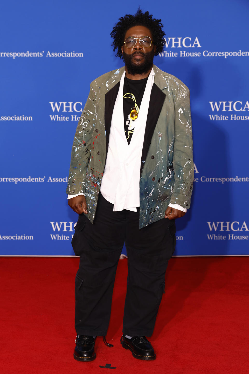 WASHINGTON, DC - APRIL 27: Questlove attends the 2024 White House Correspondents' Dinner at The Washington Hilton on April 27, 2024 in Washington, DC. (Photo by Paul Morigi/Getty Images)