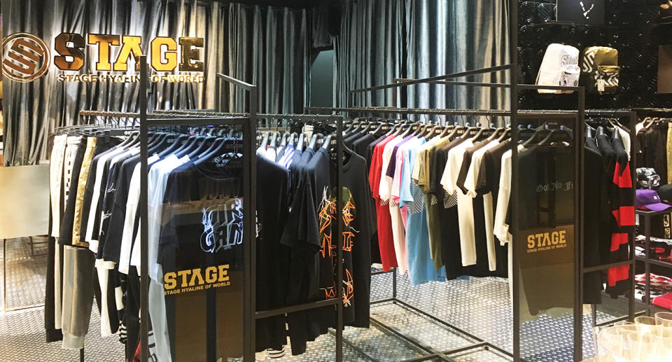 The STAGE Hyaline of World Singapore store in Orchard Gateway. (Photo: Gabriel Choo/Yahoo Lifestyle Singapore)