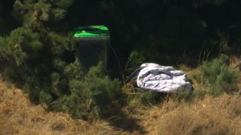 Chaithanya Madhagani’s body was discovered in a wheelie bin on a property at Buckley on 9 March. Picture: Nine News