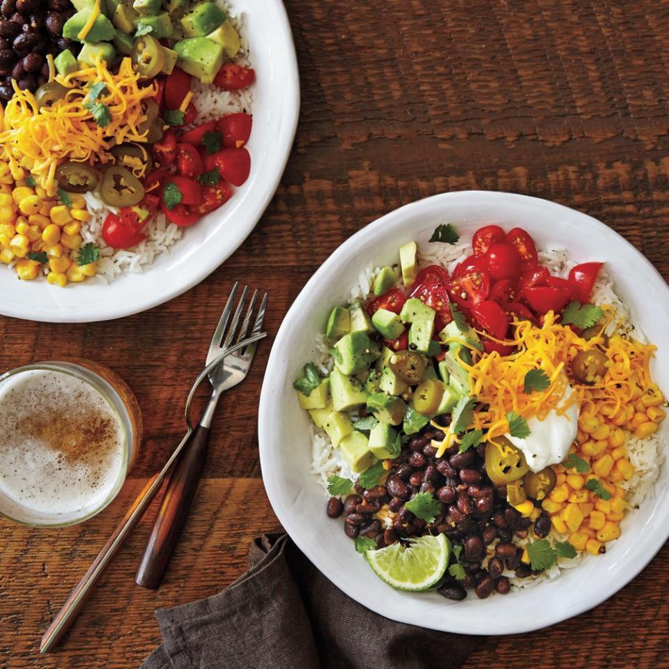 Vegetarian Burrito Bowls