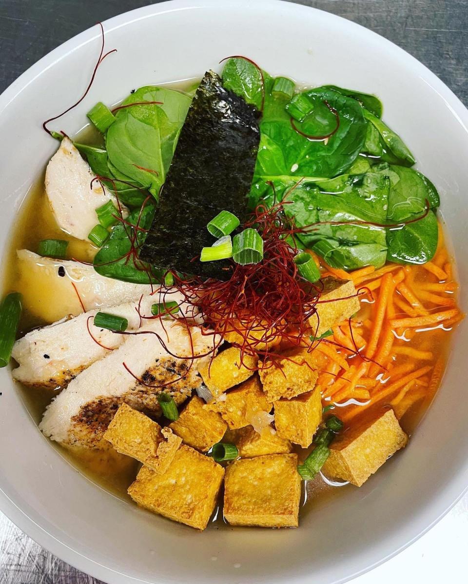 At Traveler’s Alehouse, you can build your own ramen on Mondays.