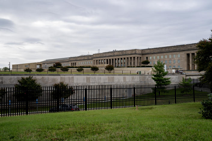 The Pentagon in Arlington, Va., on April 18, 2021. (Stefani Reynolds/The New York Times)