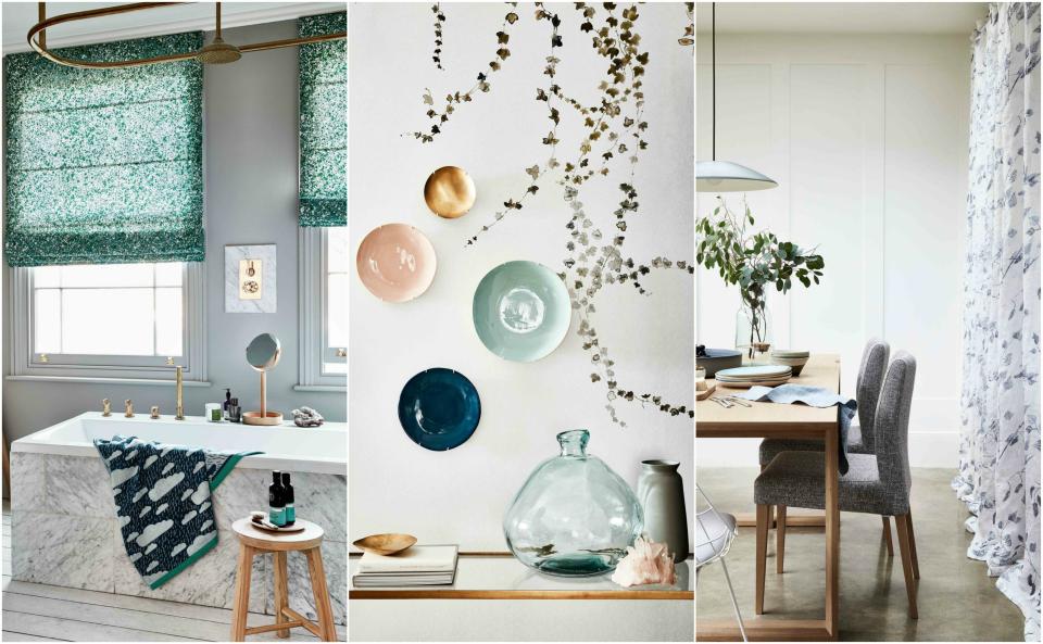 <p>Welcome the new season by mixing bold botanical designs with naturally beautiful materials such as cool marble and pale woods.</p>