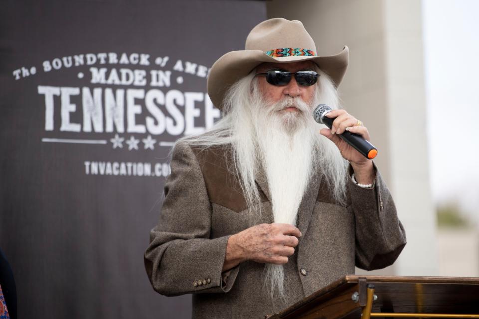 William Lee Golden of the Oak Ridge Boys will be in Millbrook on Saturday as grand marshal of the Mardi Gras parade.