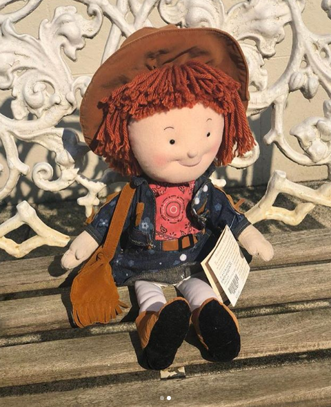 The doll shares the same flame-coloured locks as Sarah. The Photo: Instagram/sarahferguson15