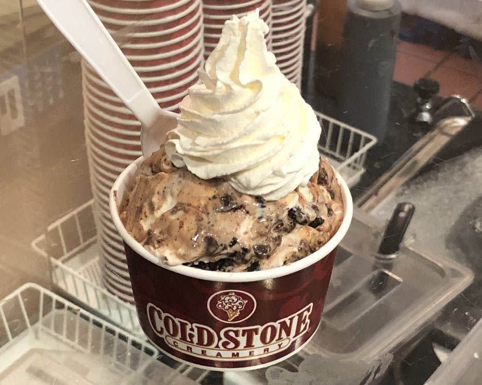 Cold Stone Creamery ice cream